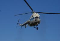 Вертолет упал во время соревнований в Харьковской области