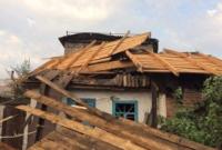 В Днепроппетровской области из-за урагана повреждены около полсотни домов