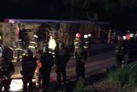 В Чили перевернулся автобус с официальной делегацией, 11 человек погибли
