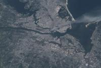 В NASA показали как выглядел теракт 9/11 из космоса