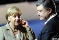 Меркель проинформировала Порошенко о результатах переговоров с Путиным