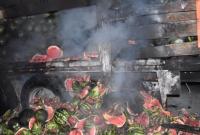 Прицеп с арбузами загорелся в Одесской области