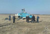 В Полтавской области разбился частный вертолет