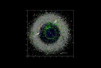 NASA показало движение тысяч астероидов в Солнечной системе (видео)