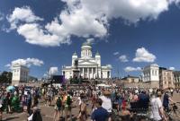 В Хельсинки проходит многотысячный митинг против приезда Трампа и Путина