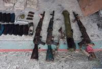 В Донецкой области у местного жителя нашли арсенал оружия