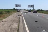 Автомобиль сбил четырех велосипедистов в Харьковской области