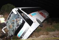 В Турции разбился туристический автобус: 45 пострадавших