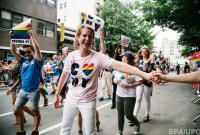 Синтия Никсон приняла участие в гей-прайде в Нью-Йорке