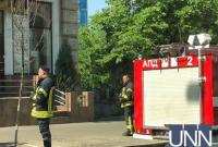 В центре Киева горел ресторан, пострадала женщина