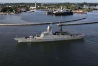 Неподалеку от государственной границы Латвии зафиксировали военный корабль РФ