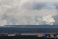 ГСЧС: продолжается ликвидация последствий пожара на территории арсенала в Черниговской области