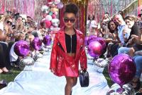 Юная модель. Пятилетняя дочь Ким Кардашьян дебютировала на подиуме