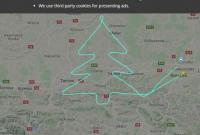 Самолет сделал "елочку" неподалеку от украинско-польской границы