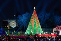 На главной рождественской елке США снова зажгли иллюминацию