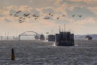 Продолжительность искусственной задержки судов в Керченском проливе значительно выросла
