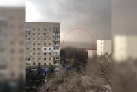 Ветер повалил вышку мобильной связи в Южноукраинске