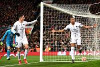 Лига чемпионов: ПСЖ одолел "Манчестер Юнайтед", "Рома" - "Порту" в первых матчах плей-офф