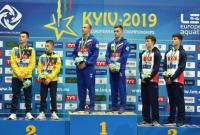 Юные украинцы выиграли медаль домашнего ЧЕ по прыжкам в воду