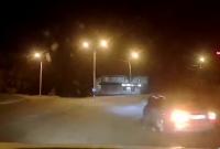 Водитель-нарушитель на Jаguar протянул по дороге полицейского