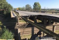 В Укравтодоре назвали причину разрушения моста в Харькове