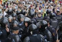 ЕС осудил массовые задержания на митинге в Москве