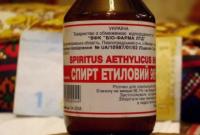 В Украине частично запретили этиловый спирт
