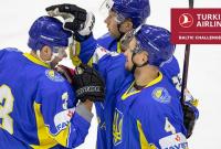Сборная Украины праздновала первую победу на хоккейном турнире в Таллине