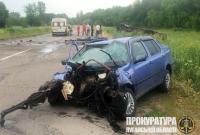 На Луганщині в ДТП за участю поліцейського постраждали дев'ять осіб