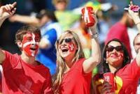 Швейцария "вернула" алкоголь на стадионы
