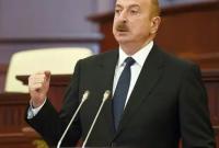 Президент Азербайджана заявил о недопустимости переговоров с Арменией по Карабаху