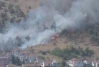 Масштабна лісова пожежа спалахнула у Чорногорії